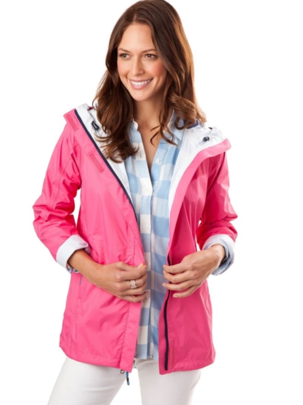 Southern Tide Women’s Wind Worthy Rain Jacket - size small